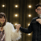 Natasha Leggero (left) and Moshe Kasher